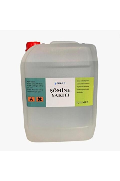 Edlab 5 Litre Bioethanol Şömine Yakıtı 1. Kalite Kokusuz