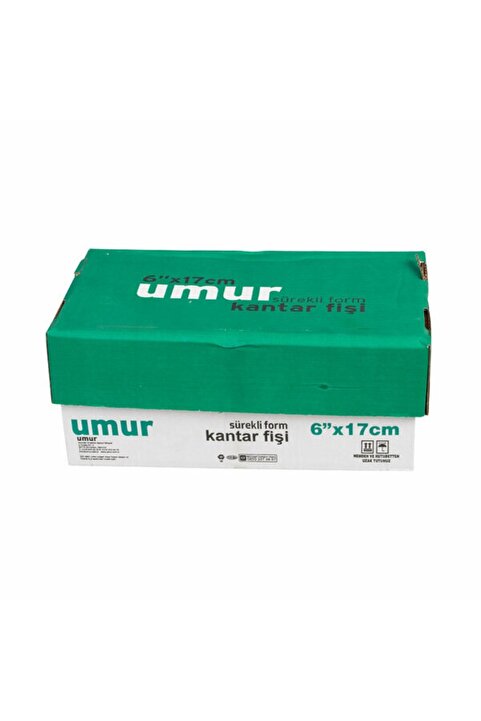 Umur Kantar Fişi 6x17cm 2 Nüsha 1000li