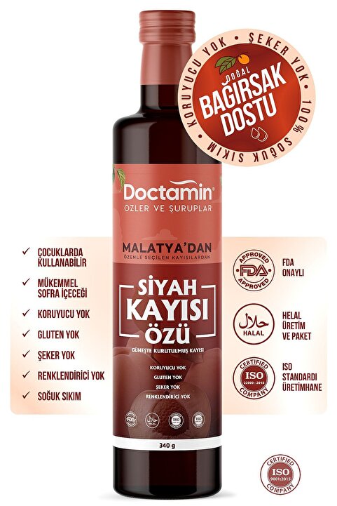 DOCTAMIN Siyah Kayısı Özü