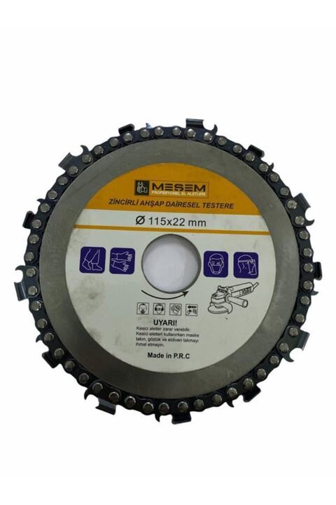 Genel Markalar 115 Mm Zincirli Ahşap Dairesel Testere 115 Mm X 22 Mmye