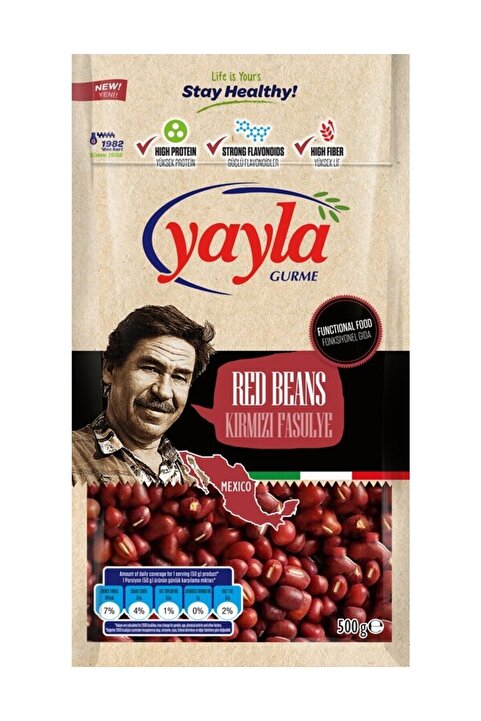Yayla Gürme Kırmızı Fasulye 500 gr