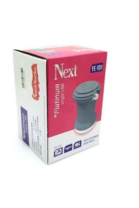 Next Ye-101 Platinum Single Lnb 0.1db Full Hd 4k