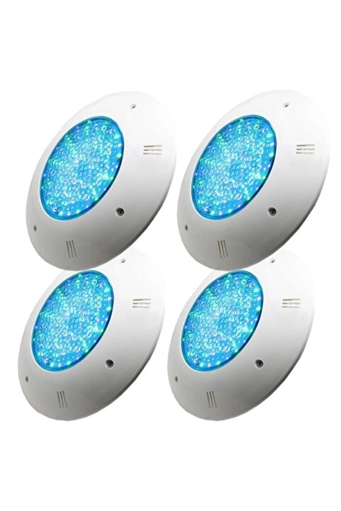 Tenda 4 Adet 30 Watt Smd Led Turkuaz Sıva Üstü Havuz Lambası 12 Volt