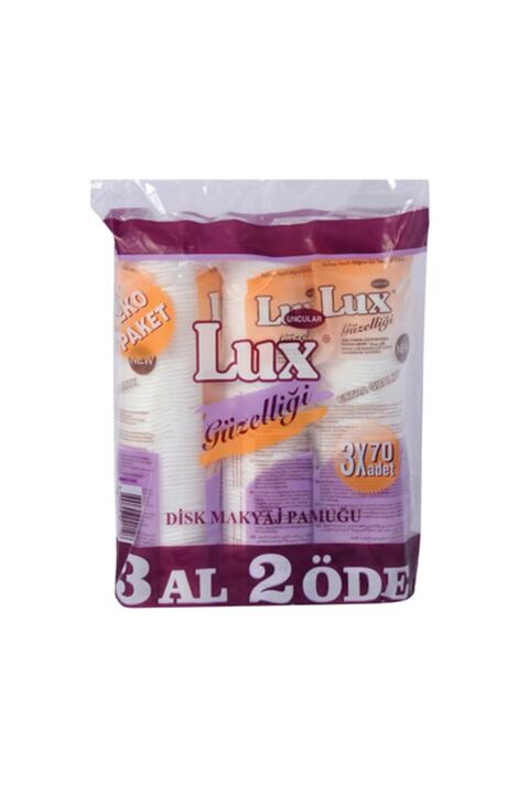 LUX Lüx Disk Makyaj Pamuğu 70'li Eko 3 Al2 Ode