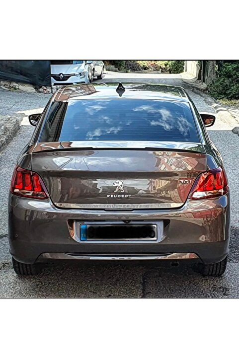 FV-TUNİNG Peugeot 301 M4 Bagaj Üstü Spoiler Yarasa Model Esnek Plastik