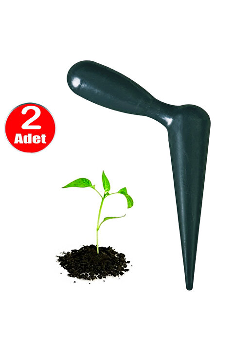 ALETÇANTAM Fide Dikme Toprak Delme Kök Açma Aparatı Plastik Sebze Ekme Bitki Dikici Tohum Dikim Aleti -2 Adet