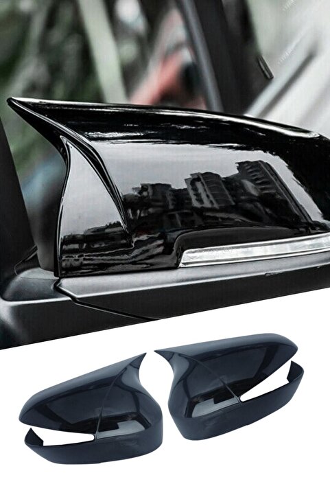 Genel Markalar Renault Clıo 4 Batman Ayna Kapağı 2012-2019 Jet Black Uyumlu