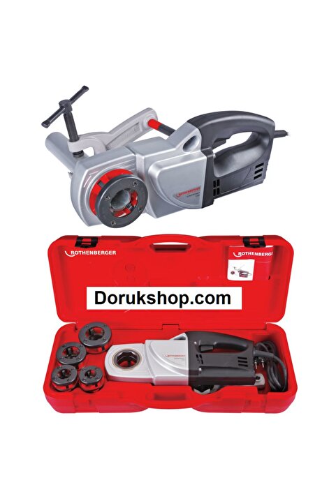 Rothenberger Supertronıc 1250 Set Ø 1/2 - 1.1/4" Elektrikli Diş Açma Pafta Makinesi