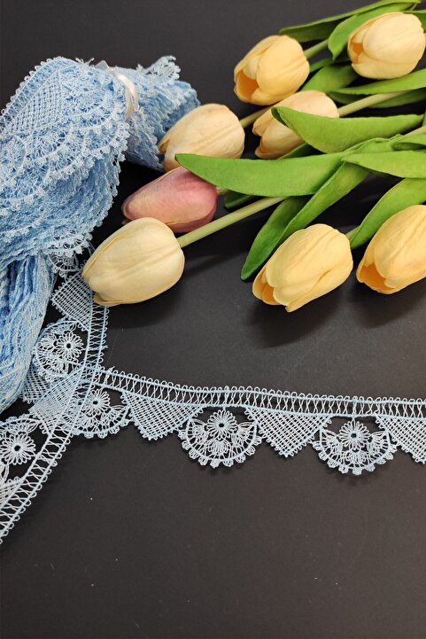 Çt Çeyizci Tekstil Iğne Oyası 9 Metre Makine Işi Örtü, Yazma, Yemeni Ve Havlu Kenarı, Gipür, Dantel, Güpür 9 Metre
