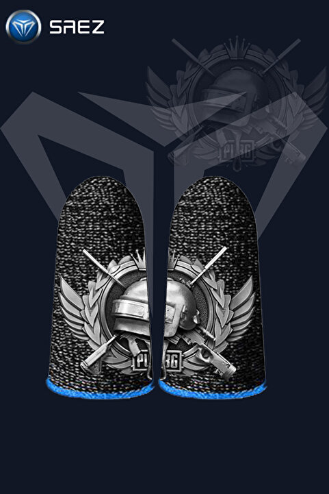 Saez E-spor Parmak Eldivenleri Pubg Oyun Eldiveni Özel Baskı 1 Çift 2 Parmaklık Limited Edition