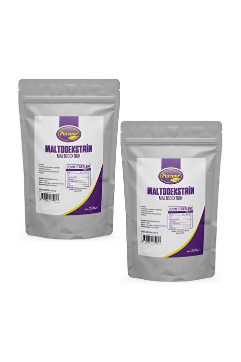 PARMOR Maltodextrin / Maltodekstrin Powder - 250g Türkiye X 2 Paket