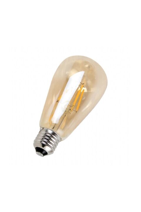 Floresan Ampuller Armut Dekoratif Retro Rustik Ampül E27 Standart Duy 220v Ev Cafe Aplik Abajur Tavan Ampül