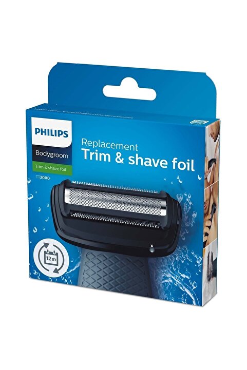 Philips TT2000/43 Vücut tıraş makinesi yedek tıraş bıçağı, yedek başlık
