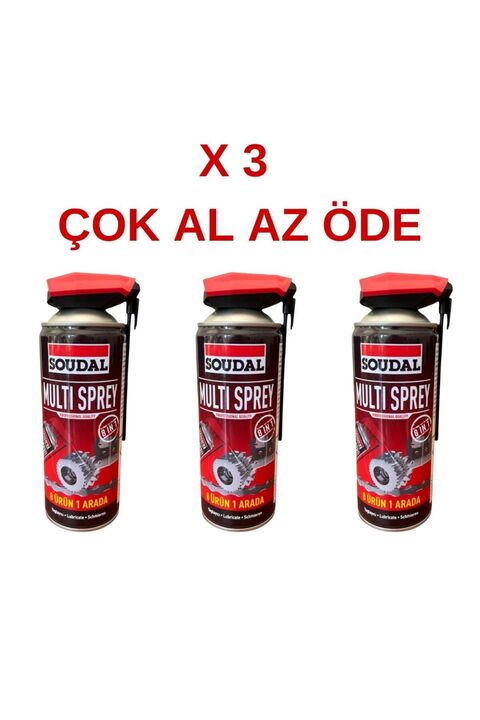 Soudal Multı Sprey 3'lü