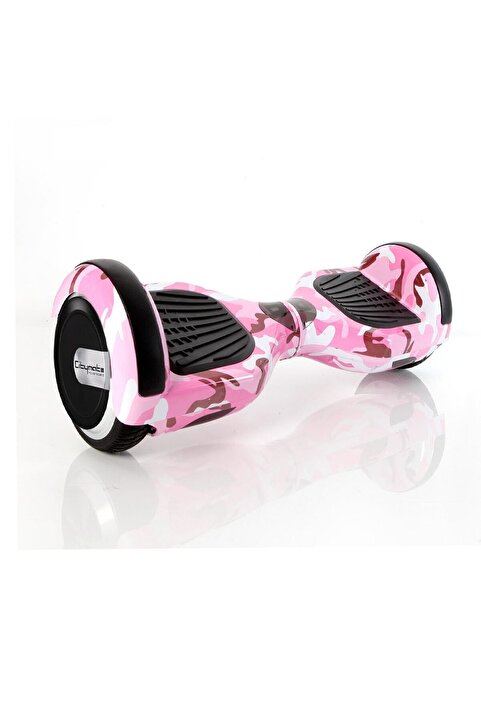 Genel Markalar Elektrikli Kaykay Scooter Hoverboard 6.5 Inch Pembe Kamuflaj Grafity D05