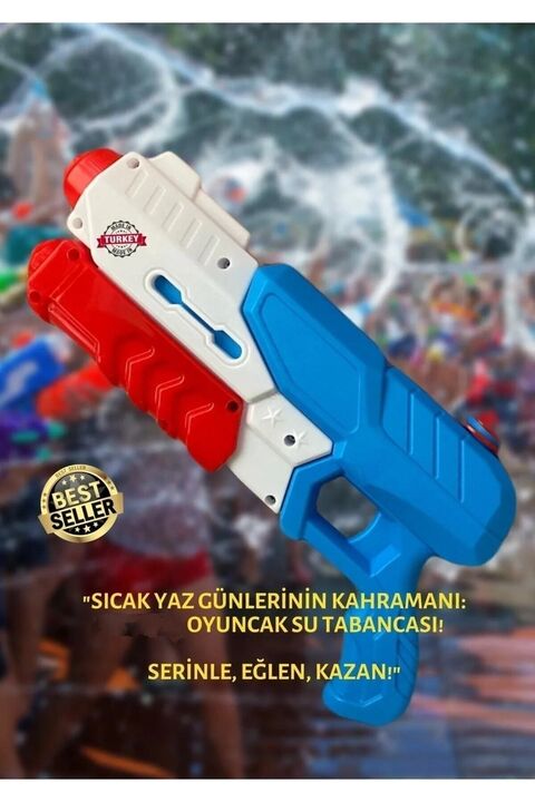 Brother Toys Büyük Boy Pompalı Oyuncak Su Tabancası 600 Ml. Depolu