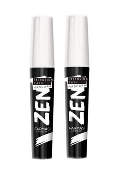 Farmasi Zen Extension Lash Belirgin ve Hacim Etkili Maskara | Ultra Siyah - 2 Adet