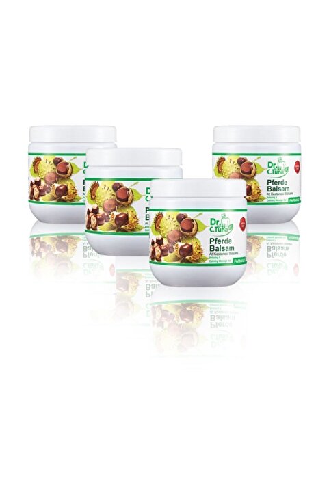 Farmasi Dr. C. Tuna At Kestanesi Masaj Jeli 500 ml | Mentollü Rahatlatıcı & Ferahlatıcı Balsam 4'lü