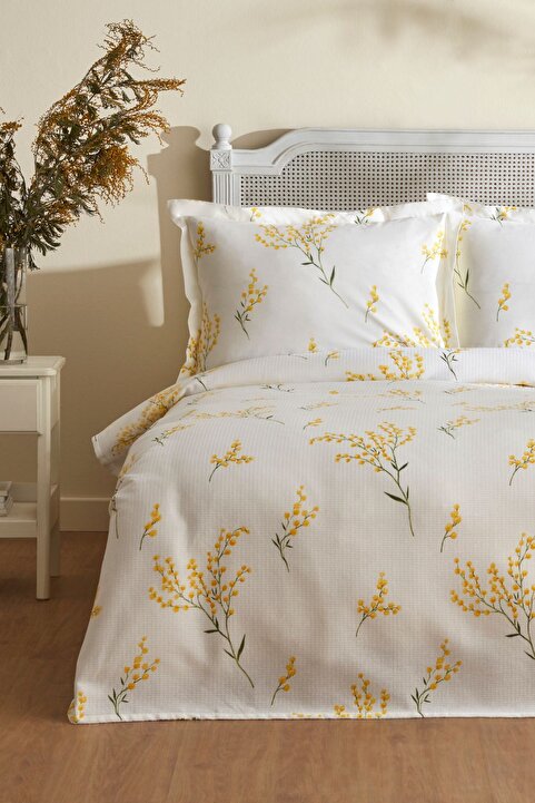 Karaca Home Loretta %100 Pamuk Çift Kişilik Pike Takımı PP
