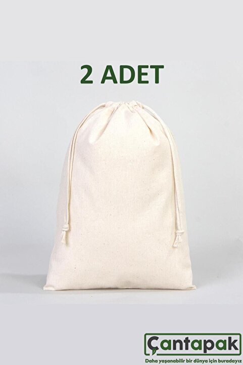 ÇANTAPAK Ham Bez Kese/Torba/ Organizer 25x35 (2 Adet)