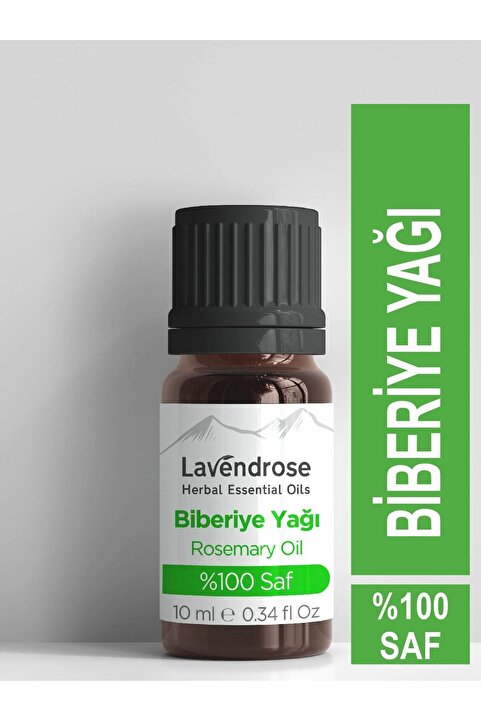 Lavendrose Biberiye Yağı %100 Bitkisel Saçların Hızlı Uzamasına Yardımcı Ve Yıpranmış Saçlar Için Bakım Serumu