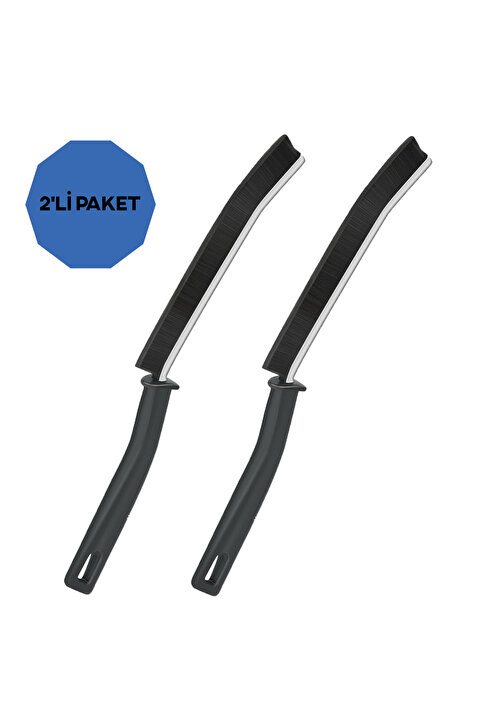 Vwear 2 ADET Çok Amaçlı Multi İnce Temizlik Fırçası Derz Arası Banyo Mutfak Lavabo Detay Temizleme Fırçası