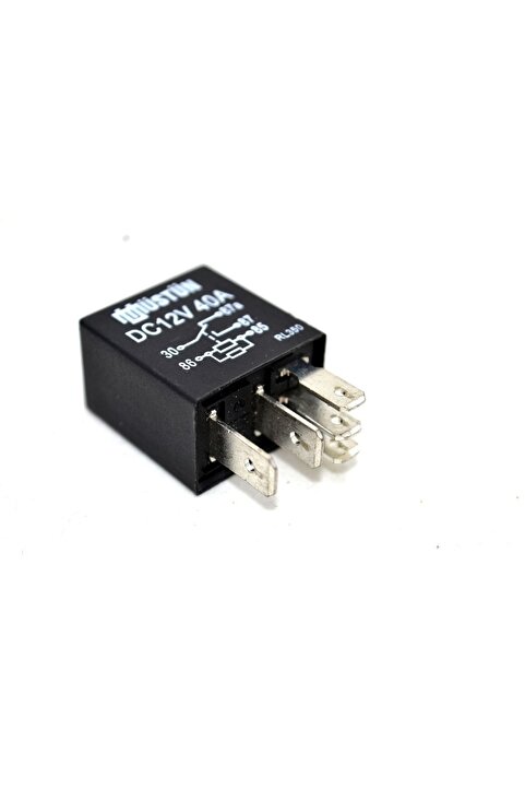 Üstün Mikro Röle 12v 40a 5p 5 Uyumlu Fişli Terminalli Dirençli Çift Platin