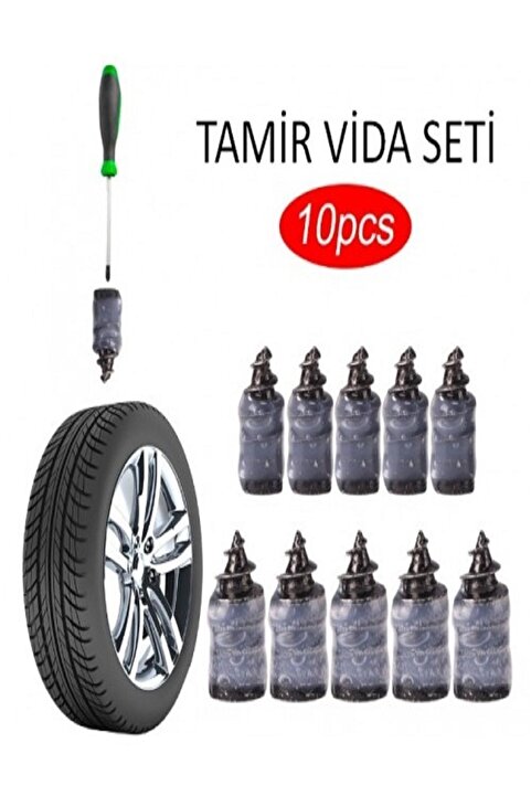 safestore Lastik Tamir Kiti Kauçuk Vida Seti