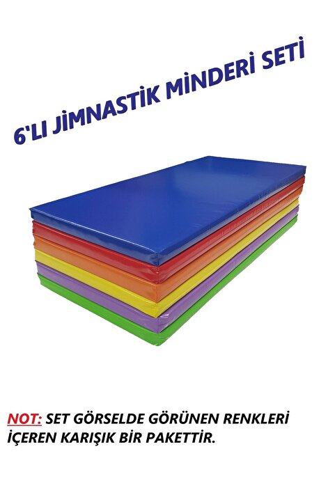 gürteks 60x120x5 Cm Çocuk Jimnastik Minderi (PVC) 6'lı Set