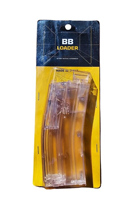 WoSporT EX0401-L 500rd Büyük BB Loader Hızlı Yükleyici Şeffaf