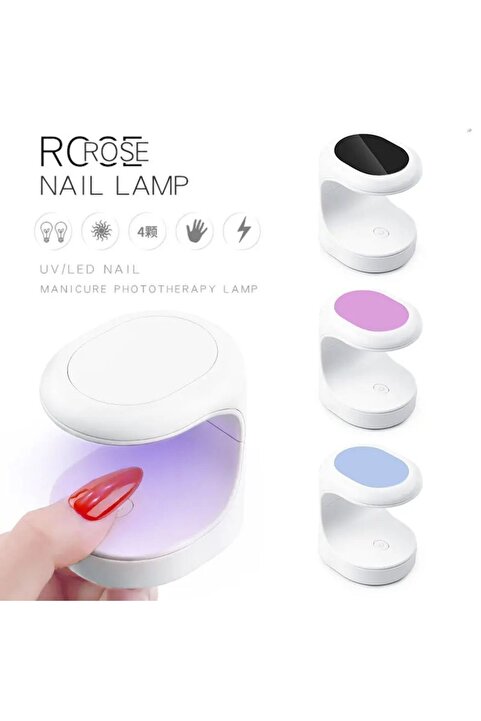 Canderel Mini Led Lamba - Protez Tırnak Ve Oje Kurutma Makinesi Uv Tınak Kurutma