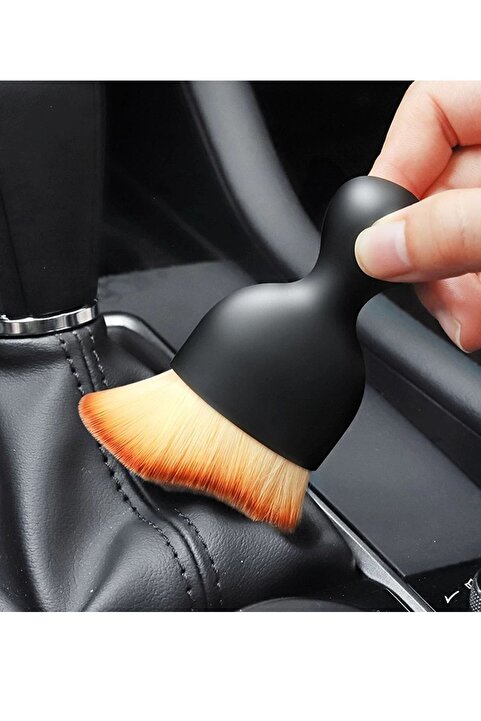 MeyZone Mini Araç Oto Araba Klima Havalandırma Detaylı Temizlik Fırçası Premium Yumuşak Tüylü