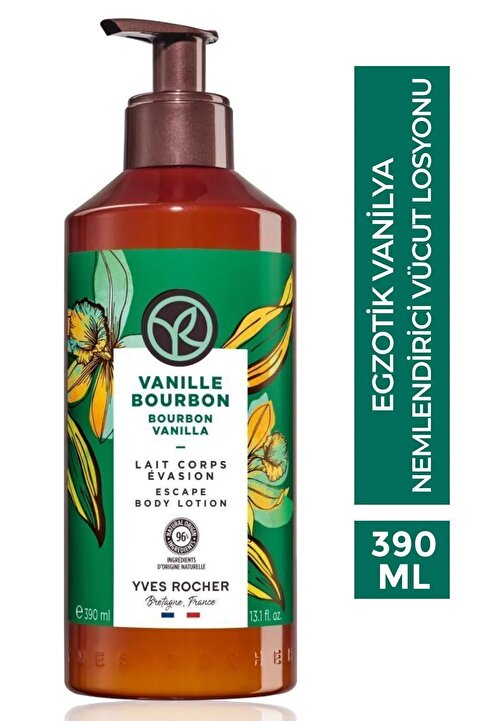 Yves Rocher Nemlendirici Vücut Losyonu - Egzotik Vanilya 390 ml