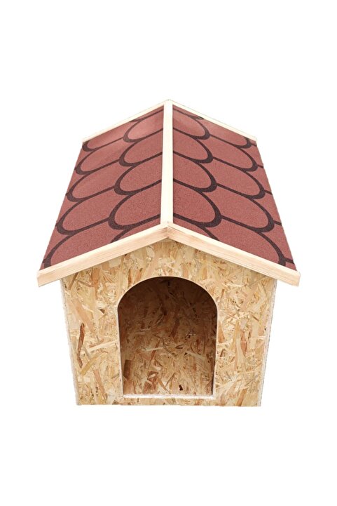 Genel Markalar Ahşap Köpek Kulübesi "büyük Boy" (ağaç Köpek Barınağı - Özel Mülk Veya Sokak Hayvanları Için Uygun)