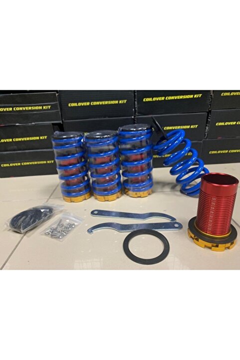 Apexi 2001 Model Honda Civic Dereceli Blue Coilover Ies Kasa Uyumlu