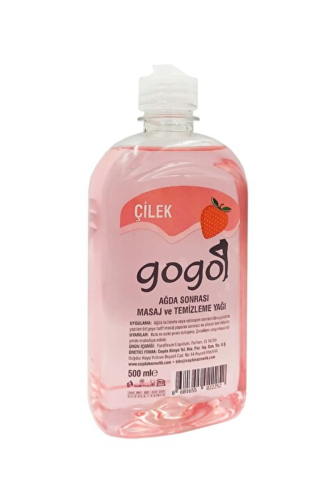 Genel Markalar Ağda Sonrası Masaj Ve Temizleme Yağı Çilek 500ml