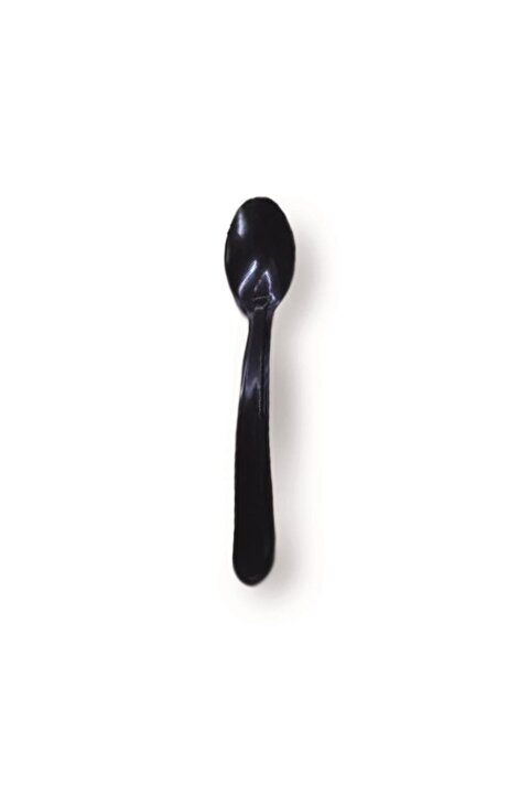 Genel Markalar Sundae Dondurma Kaşığı Siyah 12,5 Cm - 50 Adet