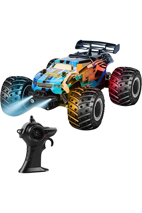 Nilly Toys Işıklı Uzaktan Kumandalı Full Fonksiyon 2.4G 1:18 Şarjlı High Off Road Drift Atan Araba