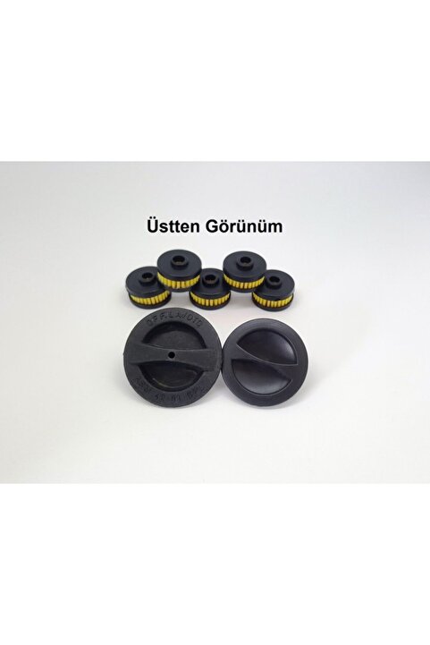 Atiker Gaz Kesici Valfi Filtresi 5 Li Paket (eski Tip Çanaklı) /(Lpg Dolum Kapağı İnce Diş Hediyedir.)