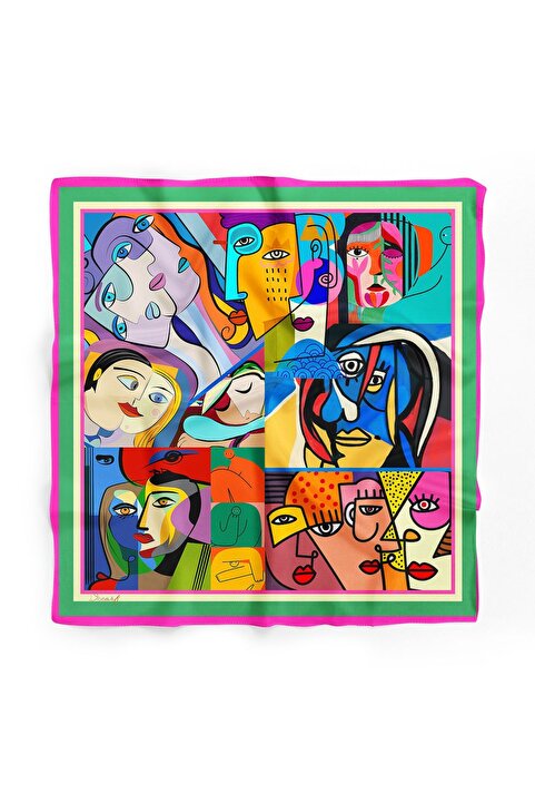 D scarf PİCASSO FULAR