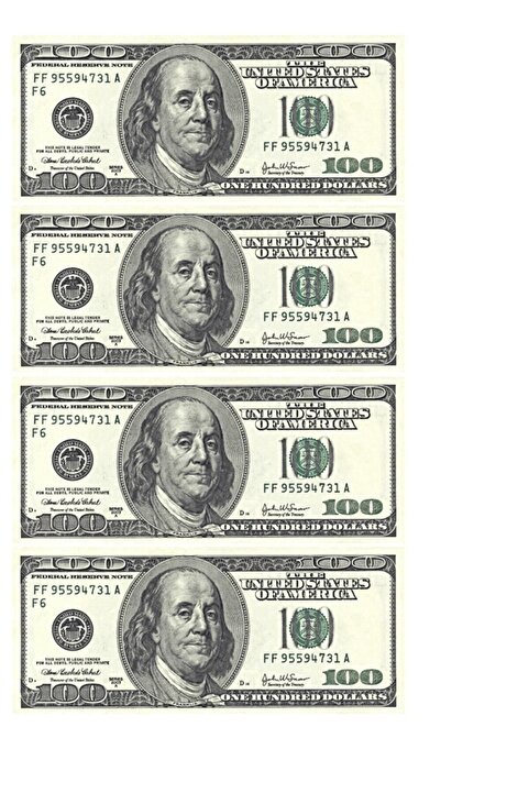 Genel Markalar Hazır Kesilmiş Yenilebilir Kağıt Gıda Baskı Dolar Yenilebilir Baskı ( 4 Adet )