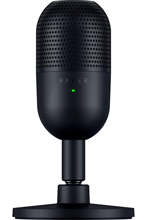RAZER Seiren V3 Mini Ultra Kompakt USB Mikrofon Dokunarak Sessize Alma Özellikli - Siyah