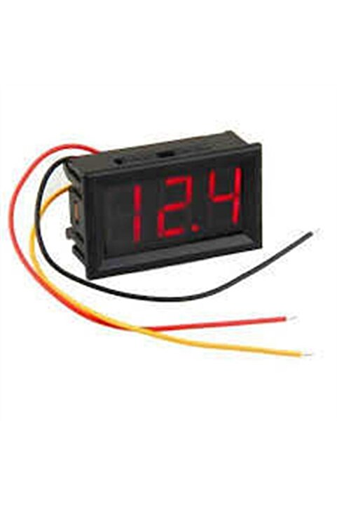 Arduino Dijital Voltmetre Dc 0-100v 3 Kablolu