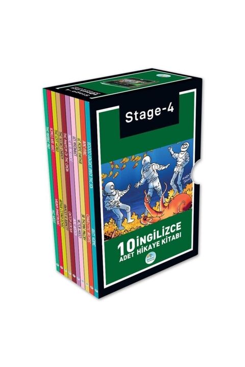 Mavi Çatı Yayınları Stage 4 Ingilizce Hikaye Seti  10 Kitap Takım Sir Thomas Malory