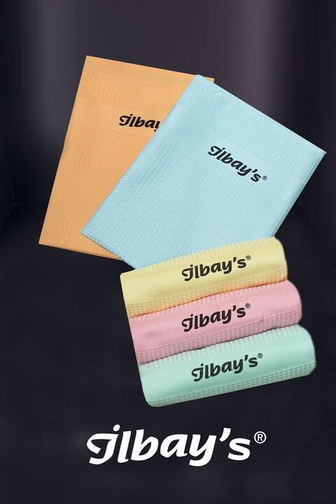 İlbay's İthal Orijinal Fabrika Satış Mağazası Mikrofiber Temizlik Bezi 5'li Paket (40CMX60CM)