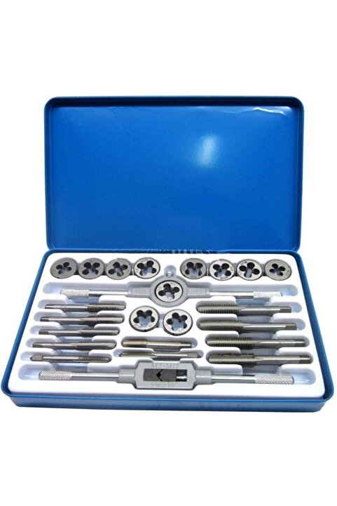 Nt Tools Nt Ntkt02 Kılavuz Pafta Seti Yiv Diş Açma Takımı Metrik Set 24 Parça