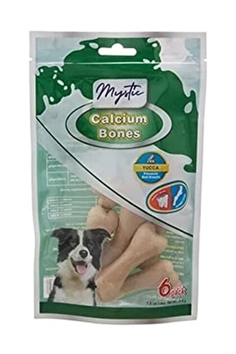 Mystic Köpek Kalsiyum Sütlü Kemik - Orta Boy - ( 6 Adet * 24 gr = 144 gr )