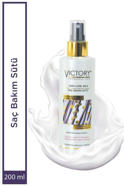 Victory Keratin & Kolajen Saç Bakım Sütü Spreyi Kolay Tarama Spreyi 200 ml