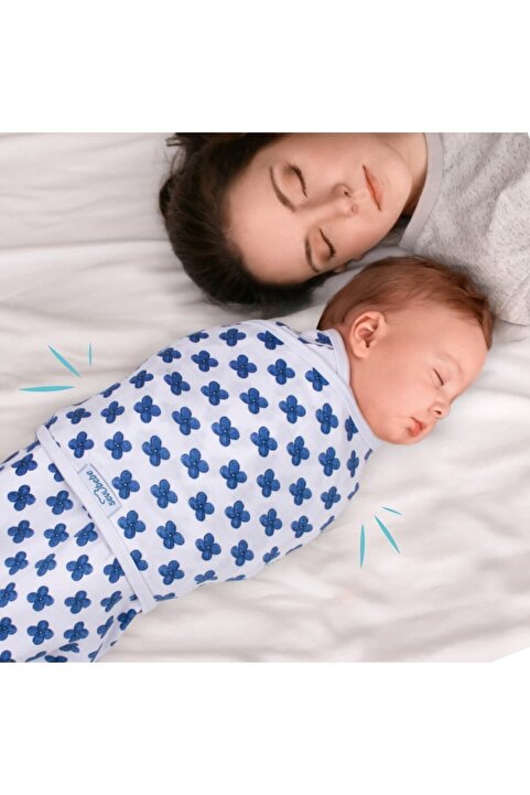 Sevi Bebe Mommyslab Mağaza 0 -3 Ay Desenli Yeni Sezon Kundak %100 Pamuk - Yeni