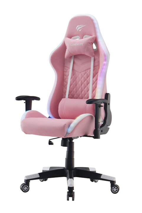 Havit Gamenote Gc927 Profesyonel Gaming Rgb Oyuncu Koltuğu PEMBE